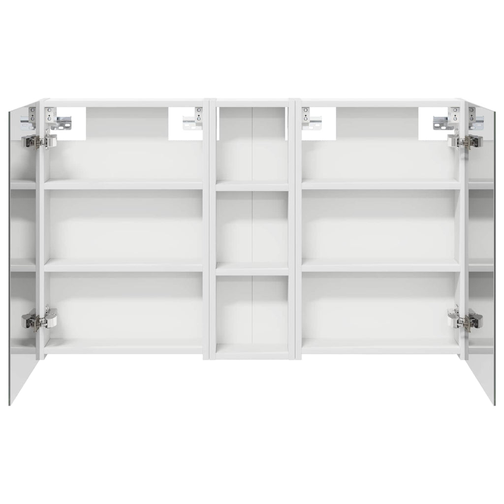 Badezimmerschrank-Set 3 pcs 100 x 10,5 x 60,5 cm Holzwerkstoff