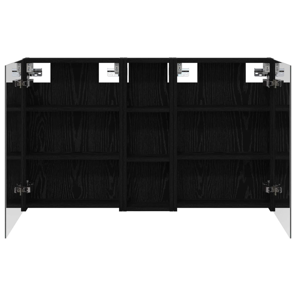 Badezimmerschrank-Set 3 pcs 100 x 10,5 x 60,5 cm Holzwerkstoff