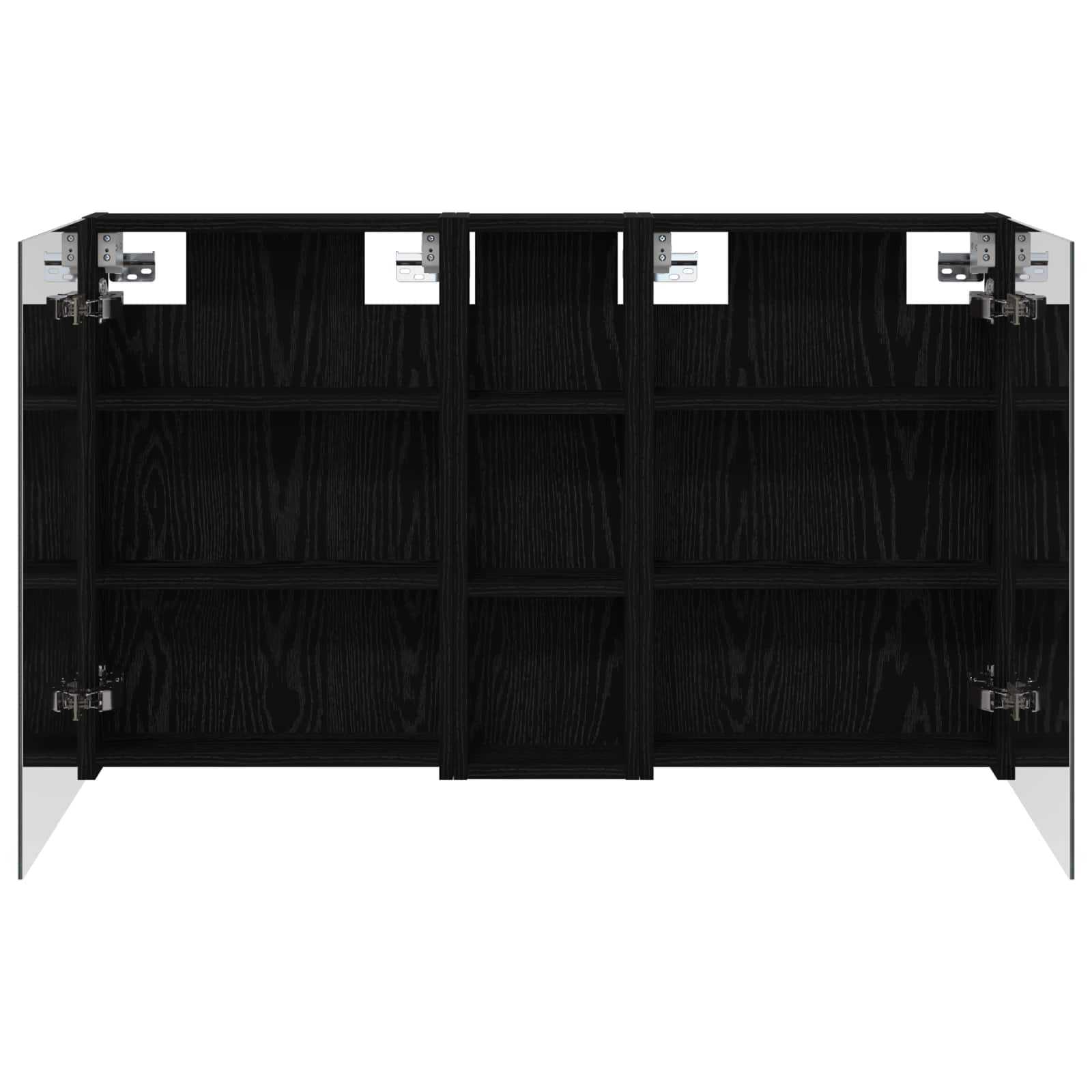 Badezimmerschrank-Set 3 pcs 100 x 10,5 x 60,5 cm Holzwerkstoff