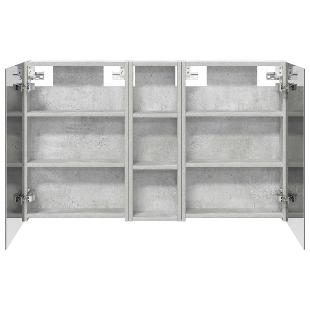 Badezimmerschrank-Set 3 pcs 100 x 10,5 x 60,5 cm Holzwerkstoff