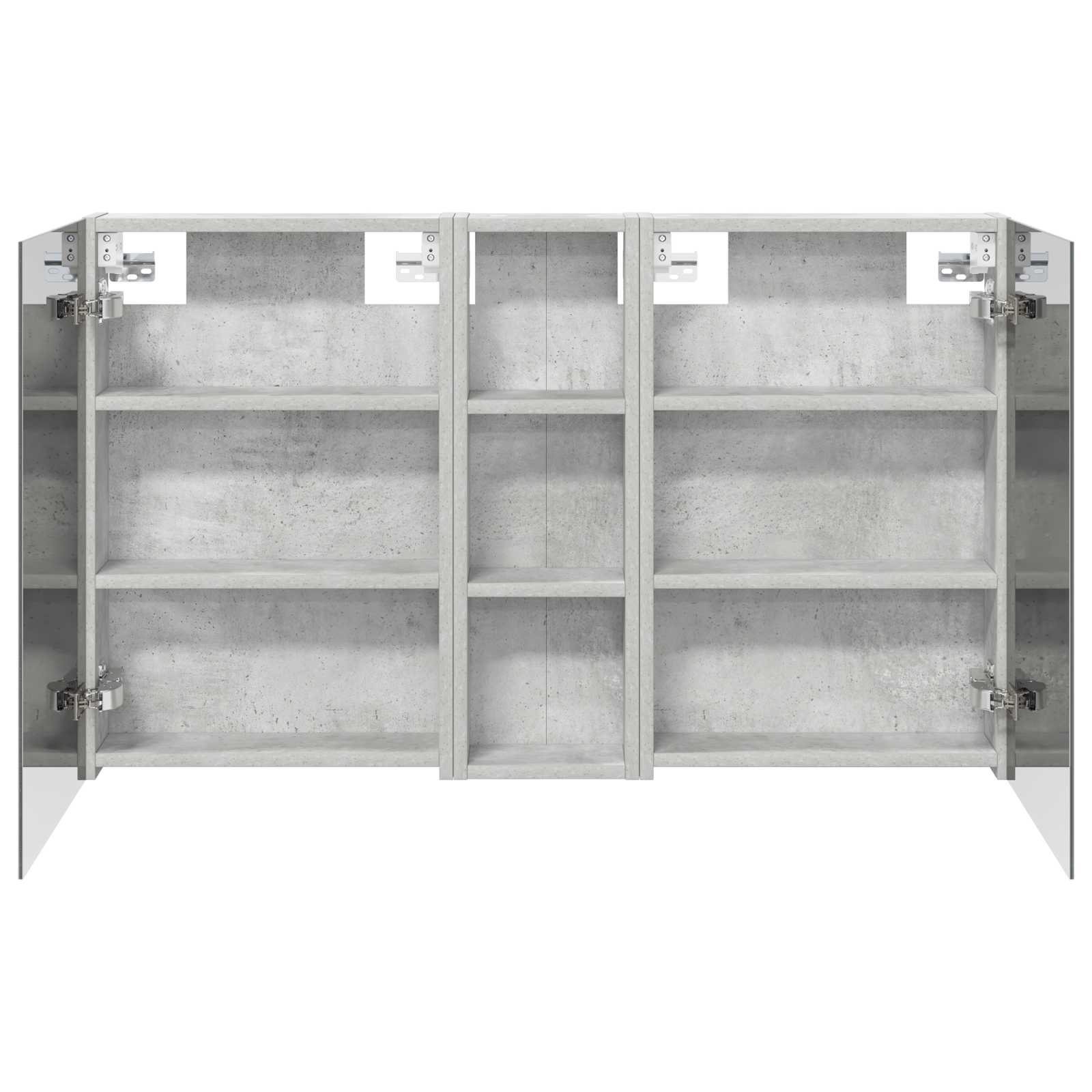 Badezimmerschrank-Set 3 pcs 100 x 10,5 x 60,5 cm Holzwerkstoff