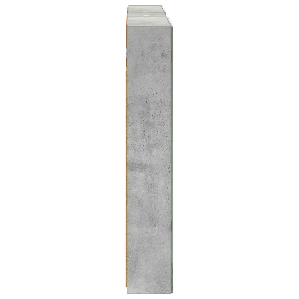 Badezimmerschrank-Set 3 pcs 100 x 10,5 x 60,5 cm Holzwerkstoff