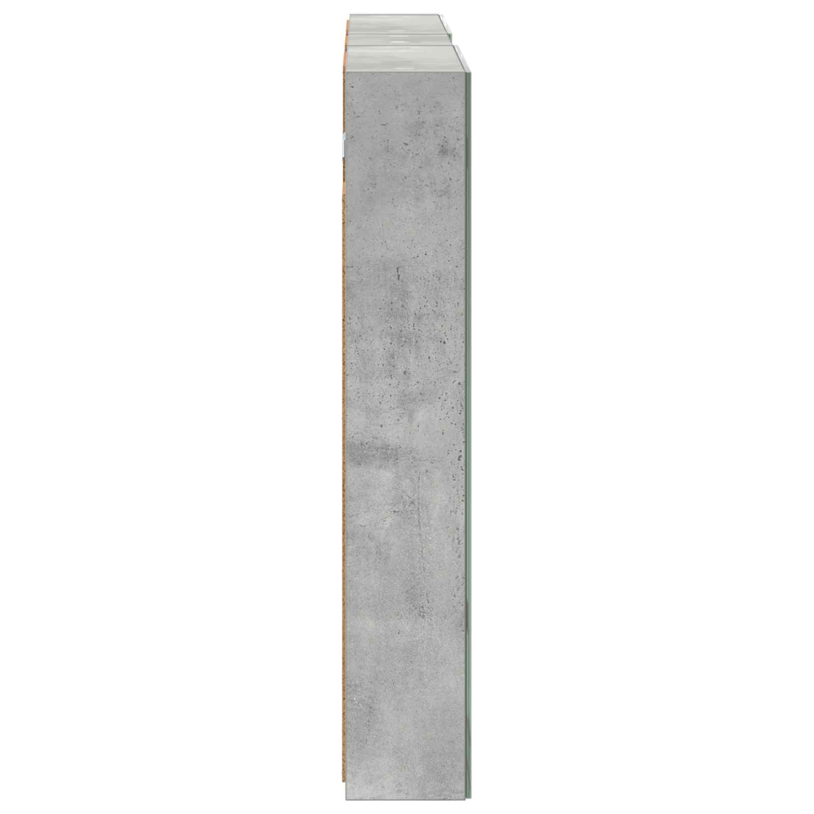 Badezimmerschrank-Set 3 pcs 100 x 10,5 x 60,5 cm Holzwerkstoff