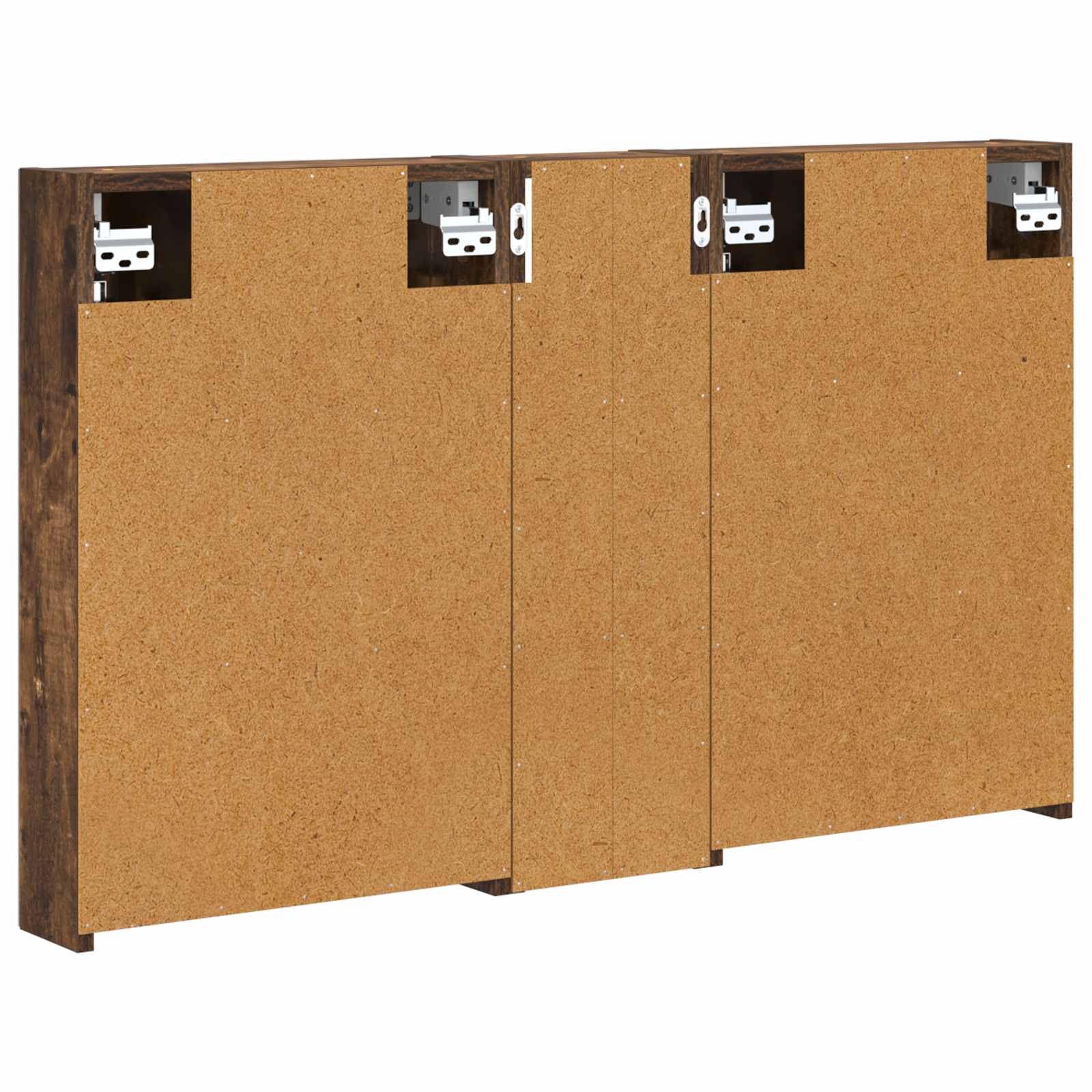 Badezimmerschrank-Set 3 pcs 100 x 10,5 x 60,5 cm Holzwerkstoff