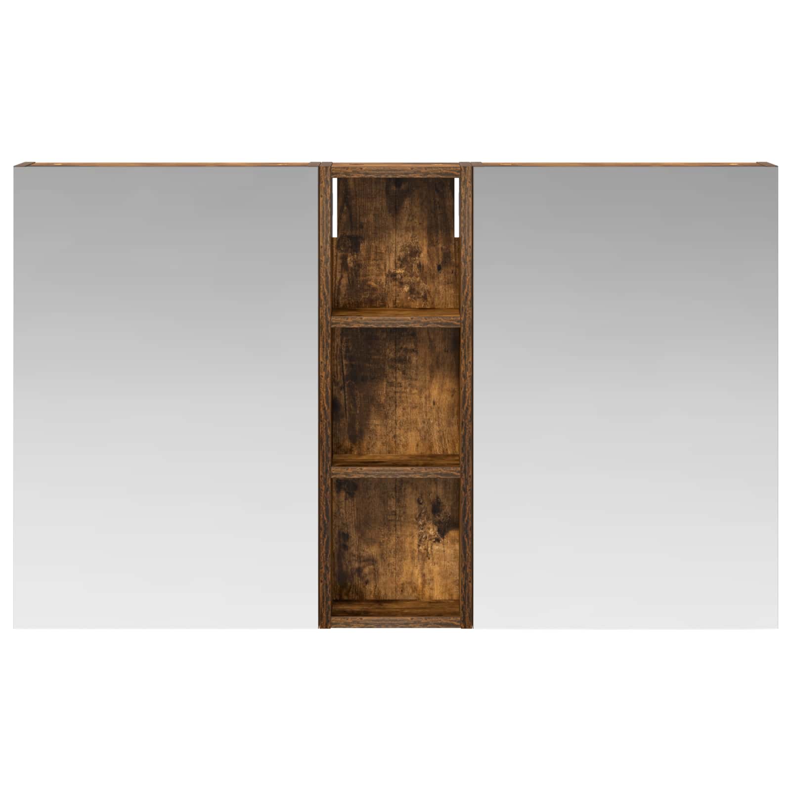 Badezimmerschrank-Set 3 pcs 100 x 10,5 x 60,5 cm Holzwerkstoff