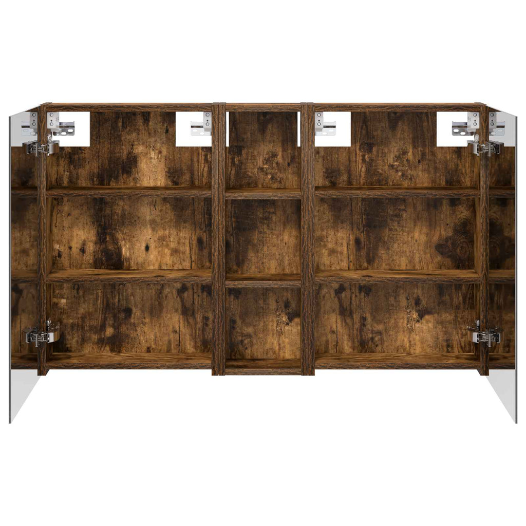 Badezimmerschrank-Set 3 pcs 100 x 10,5 x 60,5 cm Holzwerkstoff