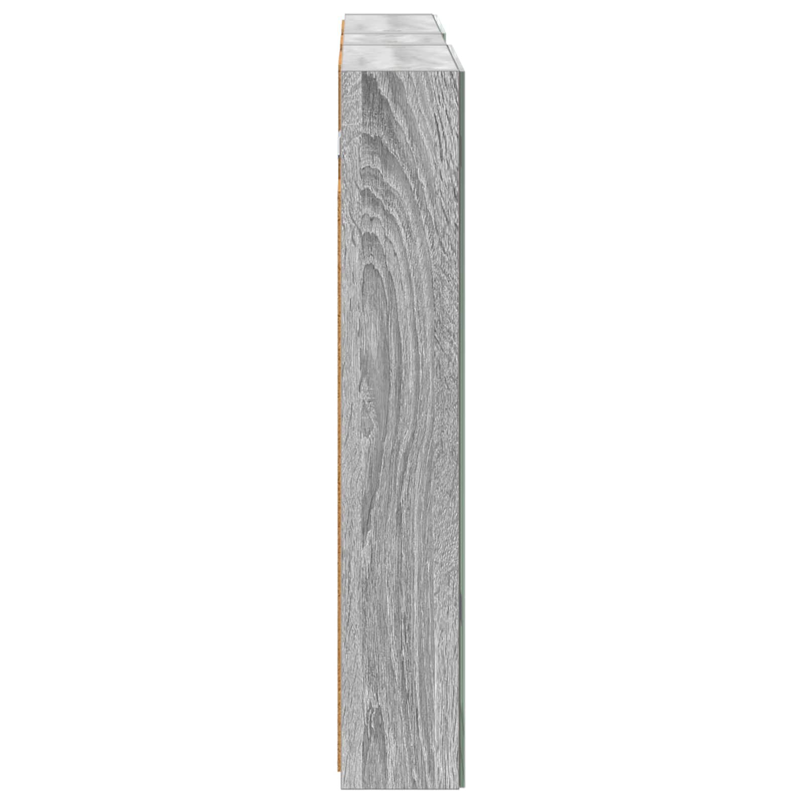 Badezimmerschrank-Set 3 pcs 100 x 10,5 x 60,5 cm Holzwerkstoff