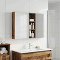 Badezimmerschrank-Set 3 pcs 100 x 10,5 x 60,5 cm Holzwerkstoff