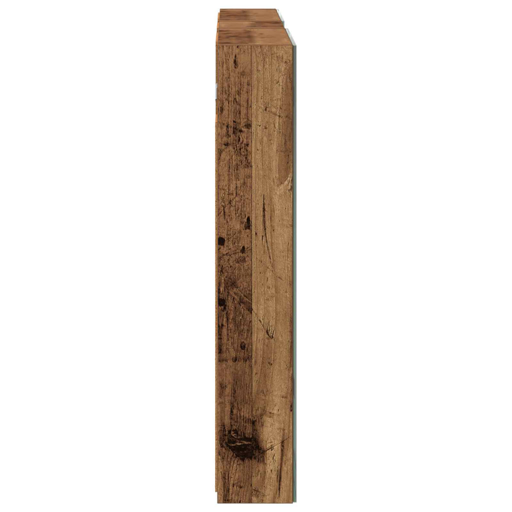 Badezimmerschrank-Set 3 pcs 100 x 10,5 x 60,5 cm Holzwerkstoff