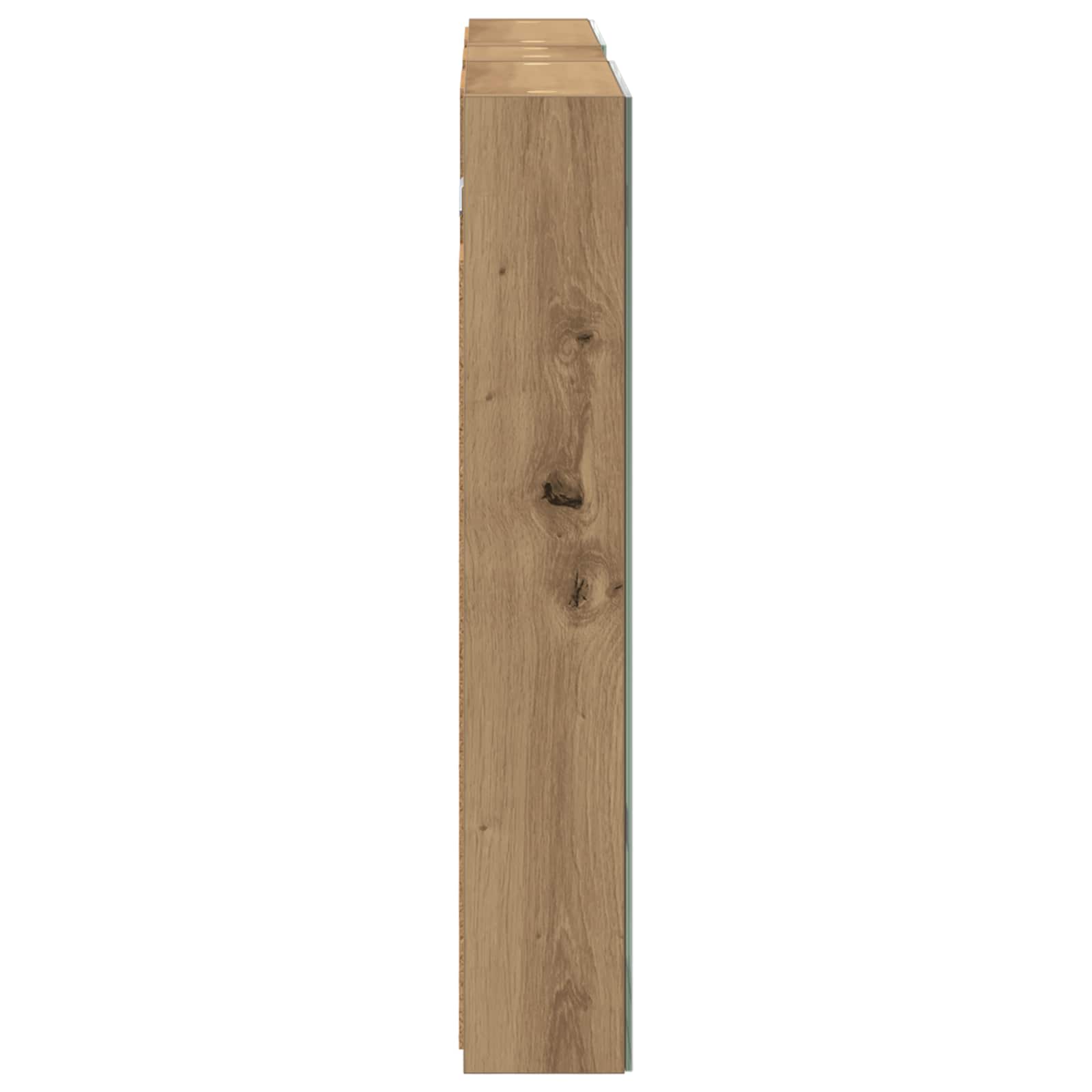 Badezimmerschrank-Set 3 pcs 100 x 10,5 x 60,5 cm Holzwerkstoff