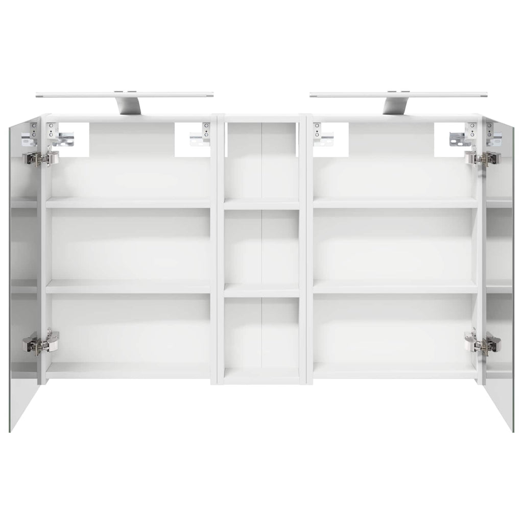 Badezimmerschrank-Set 3 pcs 100 x 10,5 x 60,5 cm Holzwerkstoff