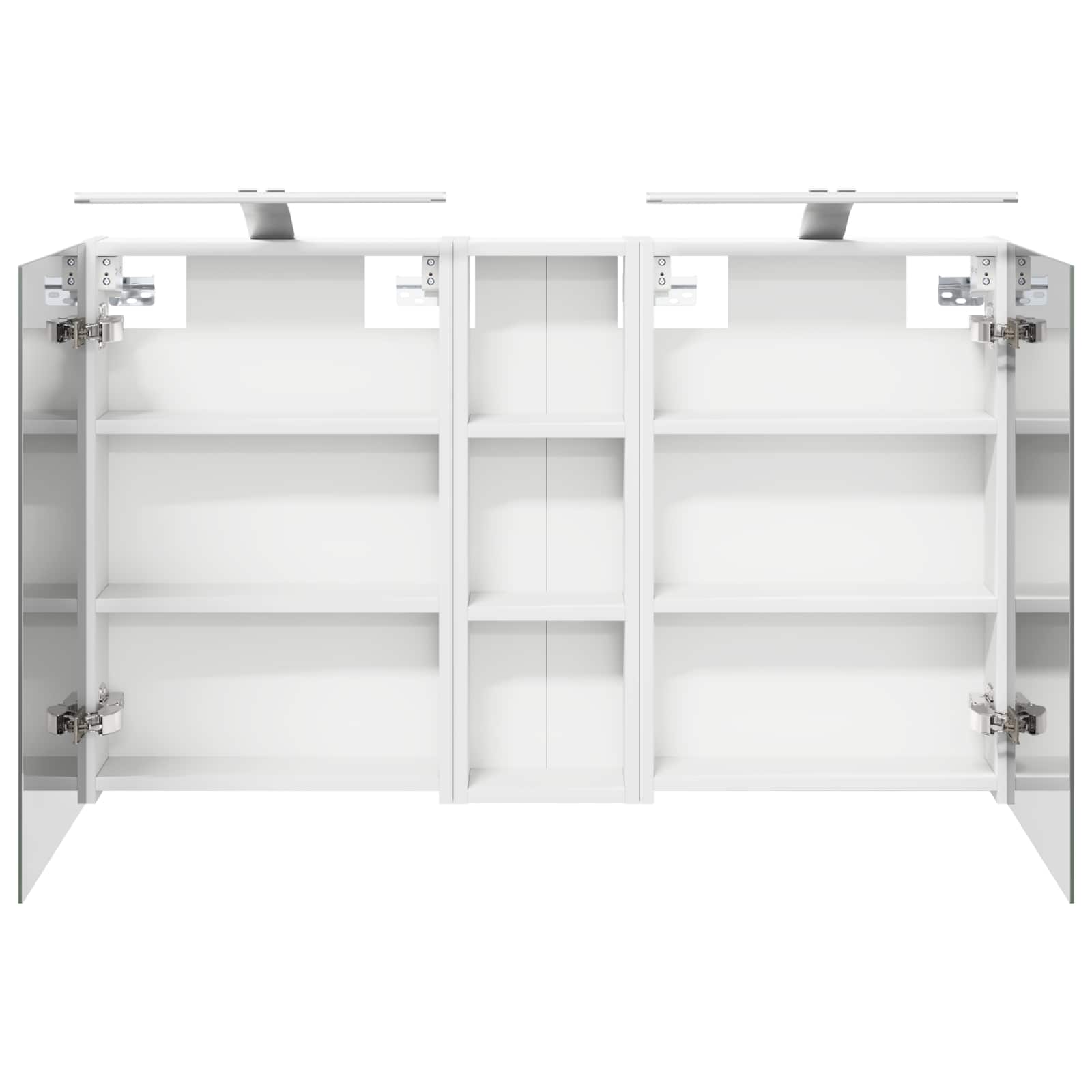 Badezimmerschrank-Set 3 pcs 100 x 10,5 x 60,5 cm Holzwerkstoff