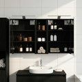 Badezimmerschrank-Set 3 pcs 100 x 10,5 x 60,5 cm Holzwerkstoff