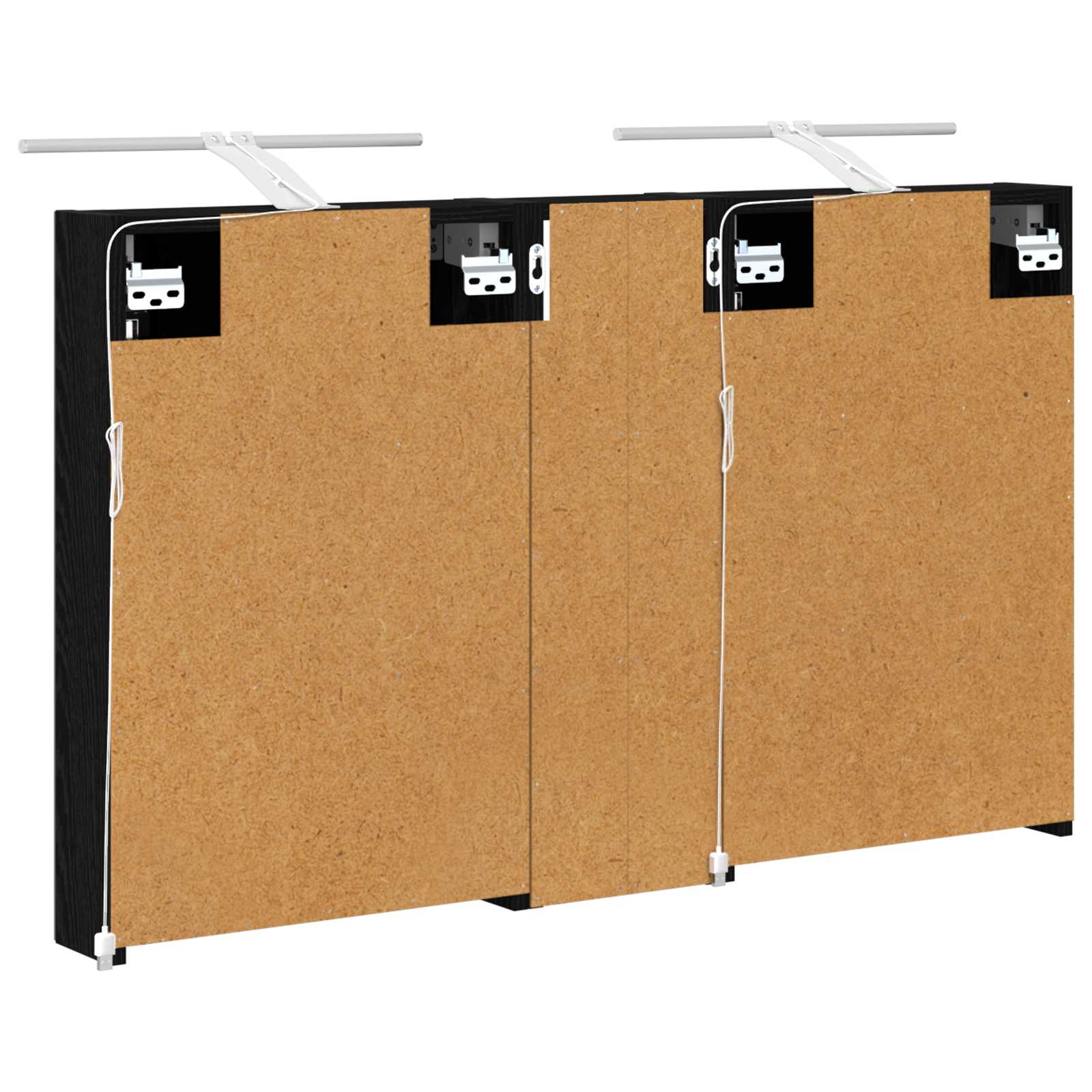 Badezimmerschrank-Set 3 pcs 100 x 10,5 x 60,5 cm Holzwerkstoff