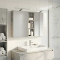 Badezimmerschrank-Set 3 pcs 100 x 10,5 x 60,5 cm Holzwerkstoff