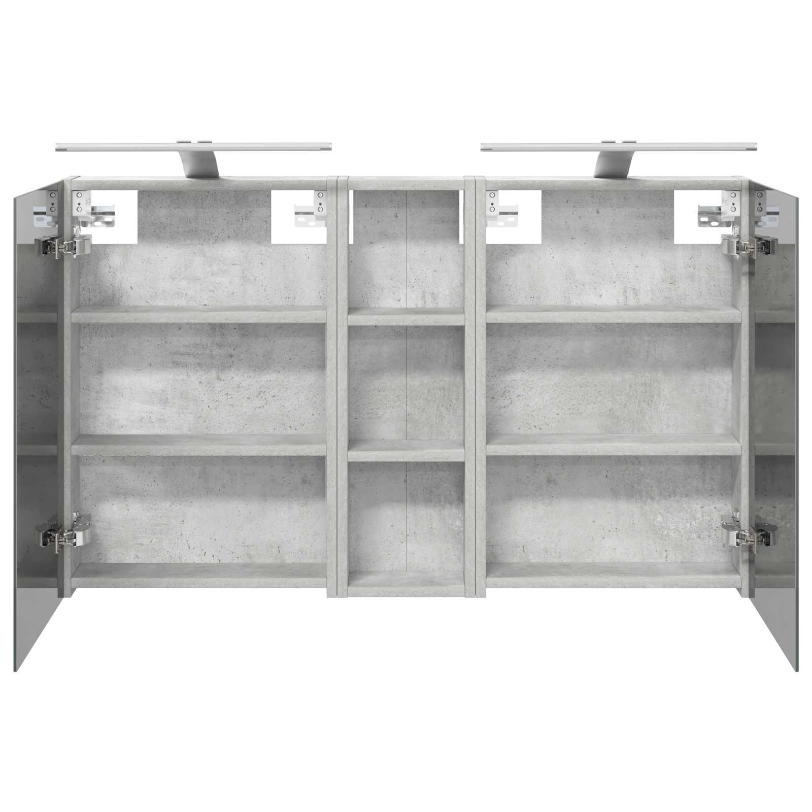 Badezimmerschrank-Set 3 pcs 100 x 10,5 x 60,5 cm Holzwerkstoff
