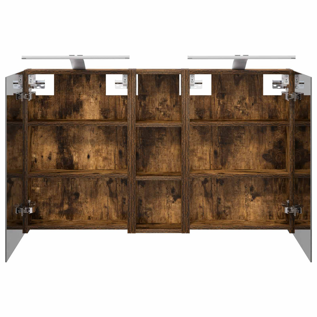 Badezimmerschrank-Set 3 pcs 100 x 10,5 x 60,5 cm Holzwerkstoff