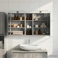 Badezimmerschrank-Set 3 pcs 100 x 10,5 x 60,5 cm Holzwerkstoff