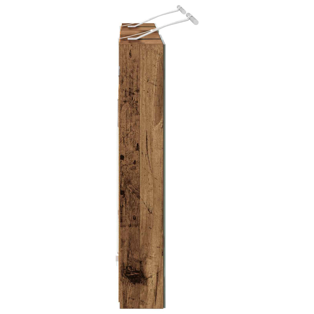 Badezimmerschrank-Set 3 pcs 100 x 10,5 x 60,5 cm Holzwerkstoff