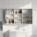 Badezimmerschrank-Set 3 pcs 110 x 10,5 x 60,5 cm Holzwerkstoff