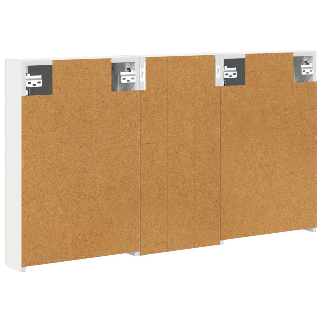 Badezimmerschrank-Set 3 pcs 110 x 10,5 x 60,5 cm Holzwerkstoff