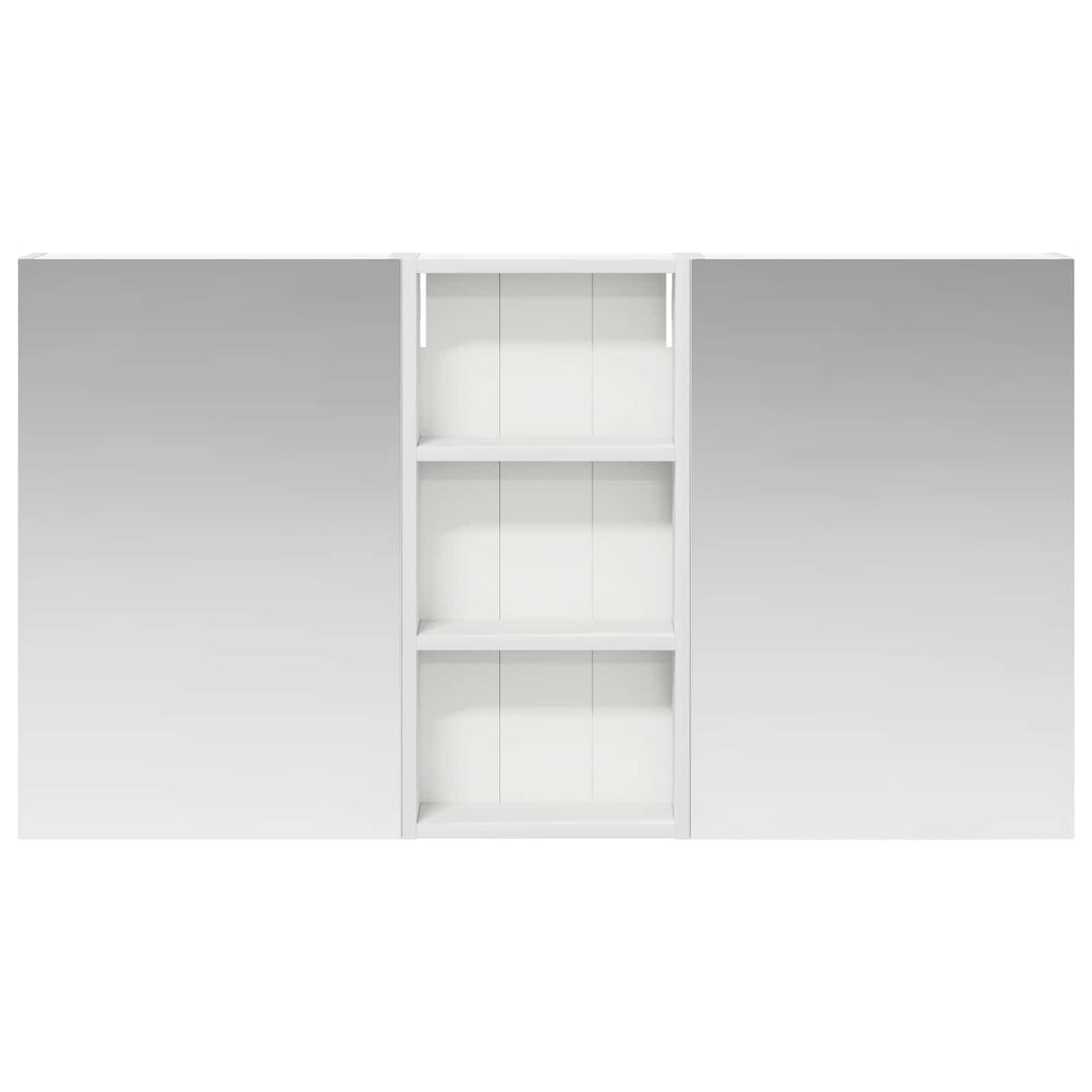 Badezimmerschrank-Set 3 pcs 110 x 10,5 x 60,5 cm Holzwerkstoff