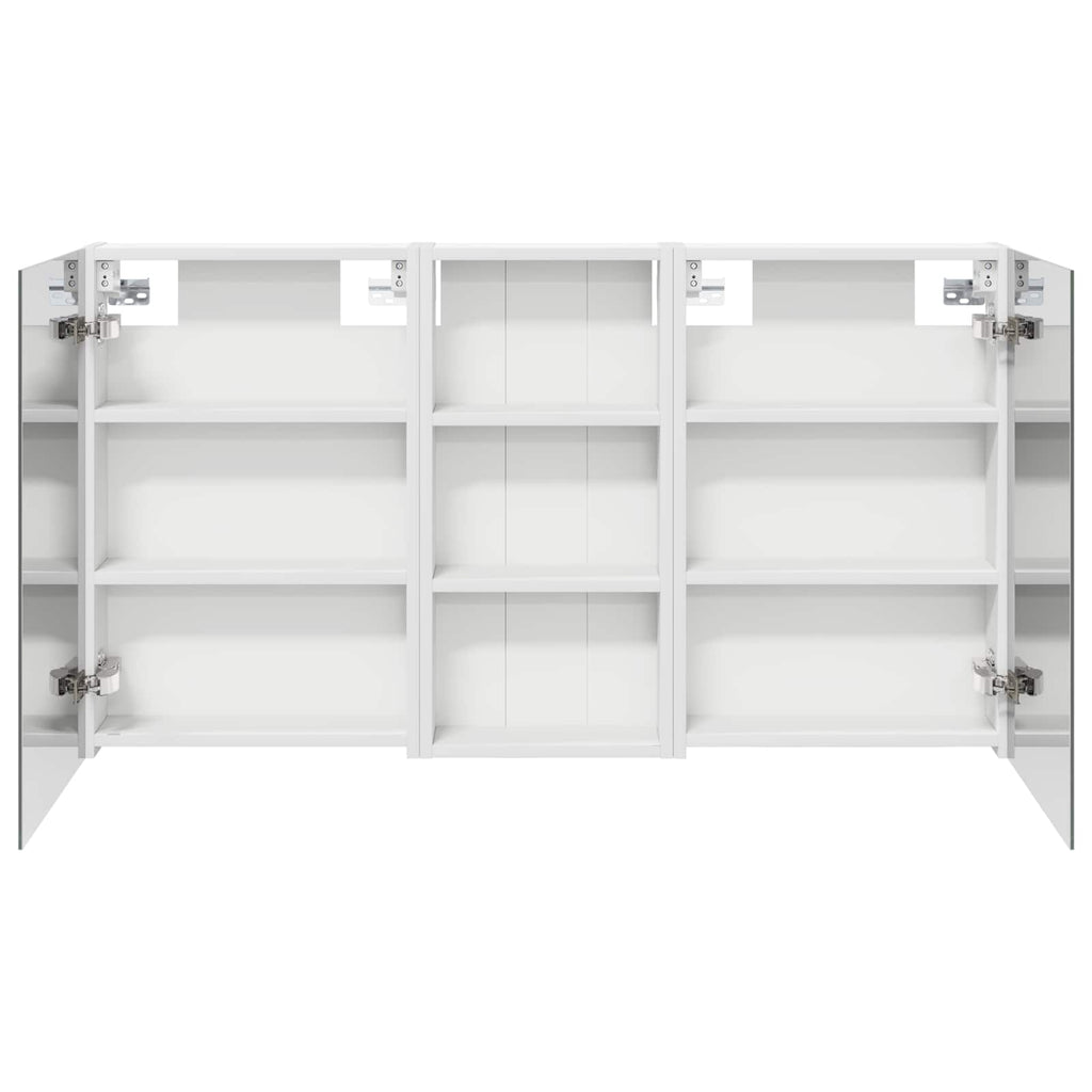 Badezimmerschrank-Set 3 pcs 110 x 10,5 x 60,5 cm Holzwerkstoff