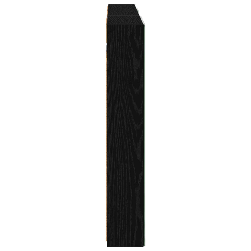 Badezimmerschrank-Set 3 pcs 110 x 10,5 x 60,5 cm Holzwerkstoff