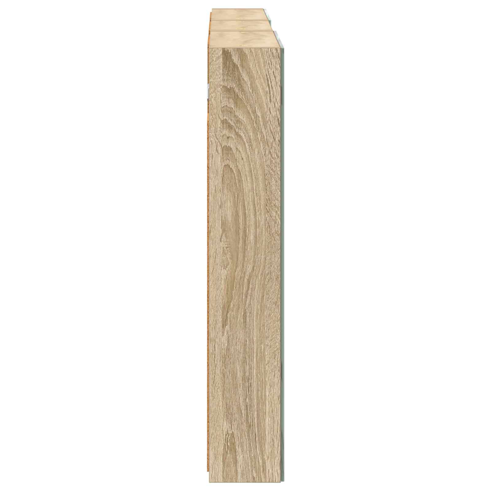 Badezimmerschrank-Set 3 pcs 110 x 10,5 x 60,5 cm Holzwerkstoff