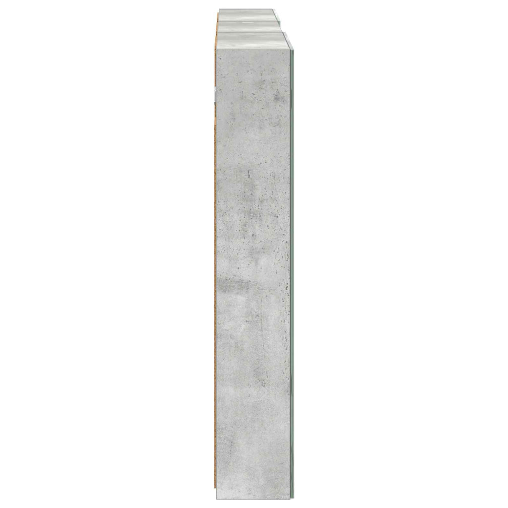 Badezimmerschrank-Set 3 pcs 110 x 10,5 x 60,5 cm Holzwerkstoff
