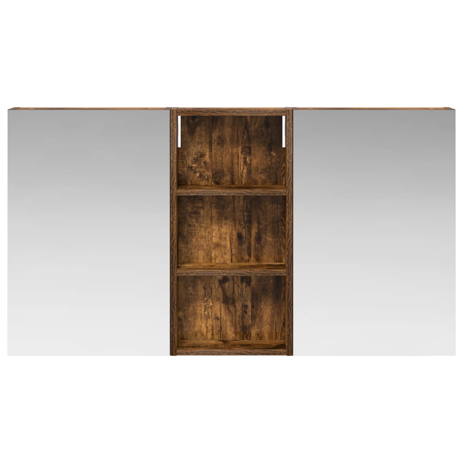 Badezimmerschrank-Set 3 pcs 110 x 10,5 x 60,5 cm Holzwerkstoff