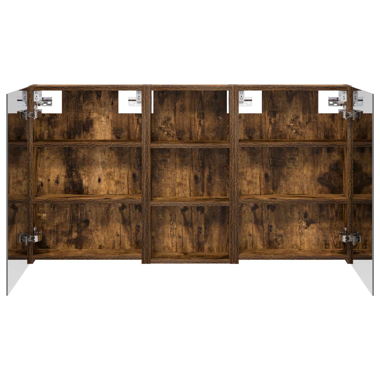 Badezimmerschrank-Set 3 pcs 110 x 10,5 x 60,5 cm Holzwerkstoff
