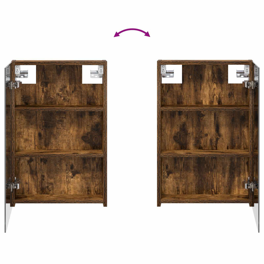 Badezimmerschrank-Set 3 pcs 110 x 10,5 x 60,5 cm Holzwerkstoff