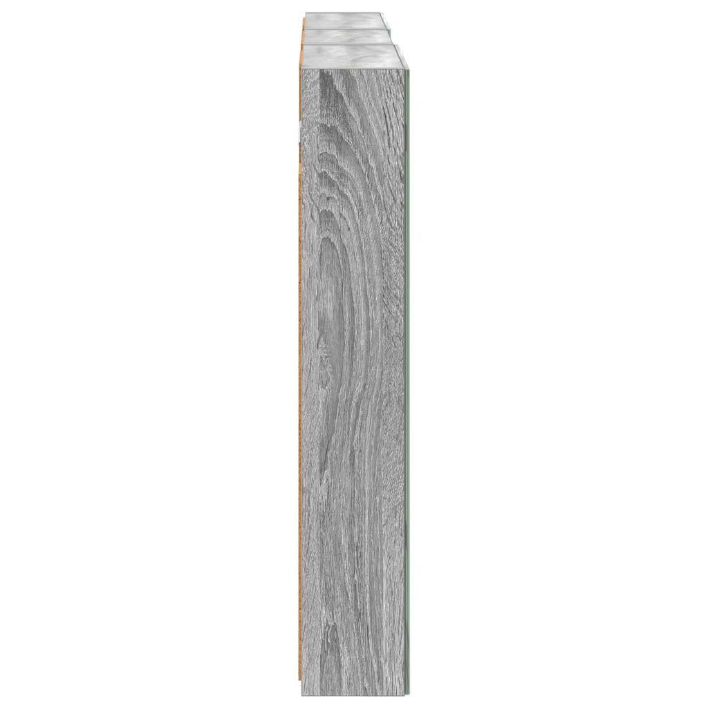 Badezimmerschrank-Set 3 pcs 110 x 10,5 x 60,5 cm Holzwerkstoff