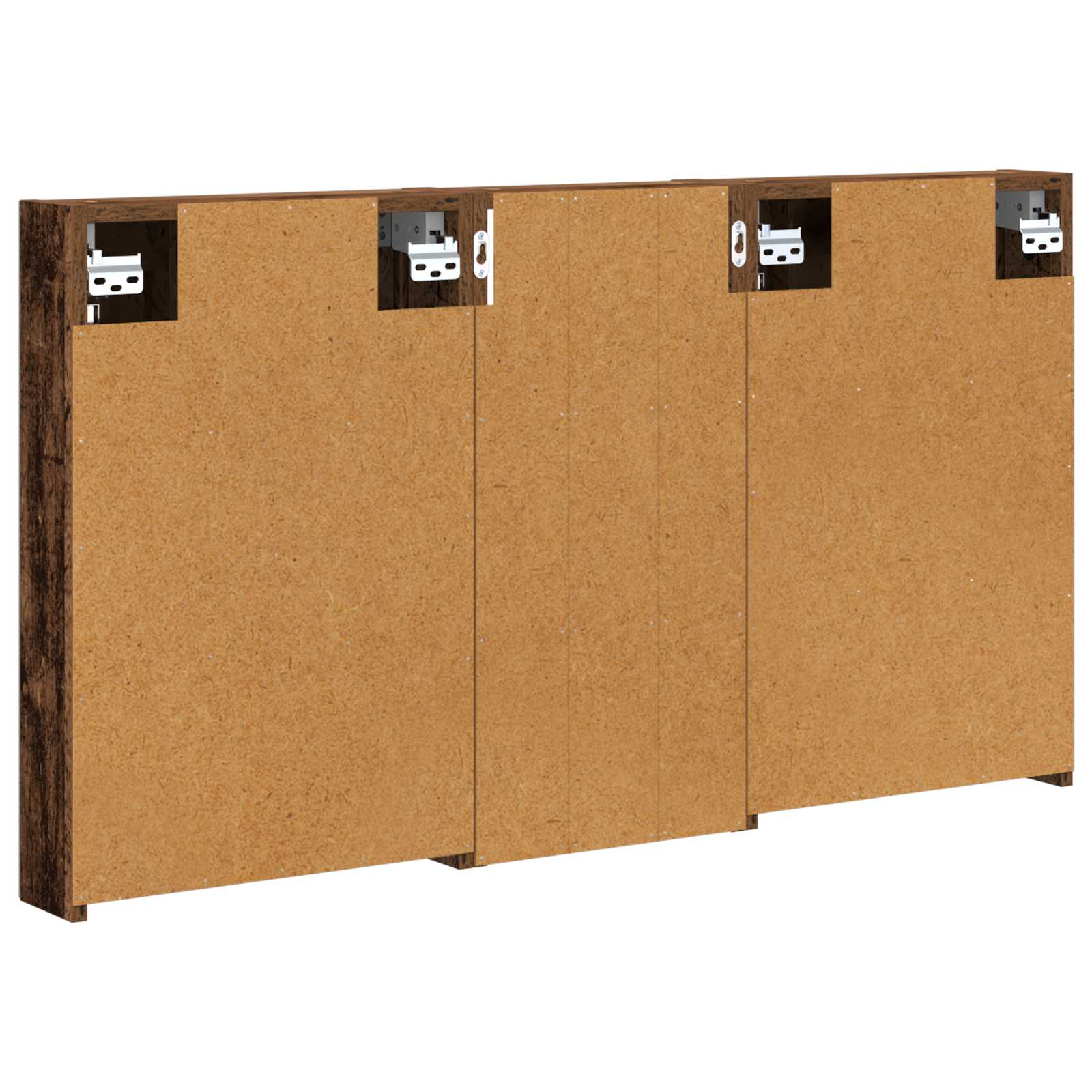 Badezimmerschrank-Set 3 pcs 110 x 10,5 x 60,5 cm Holzwerkstoff