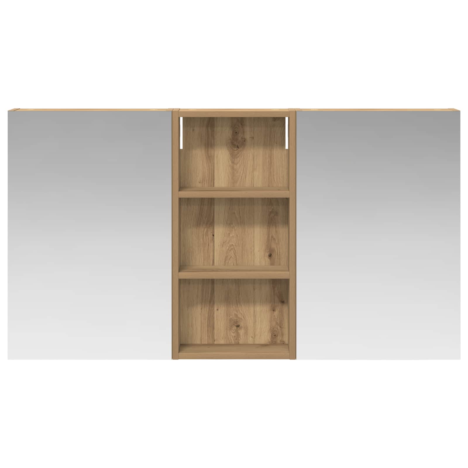 Badezimmerschrank-Set 3 pcs 110 x 10,5 x 60,5 cm Holzwerkstoff