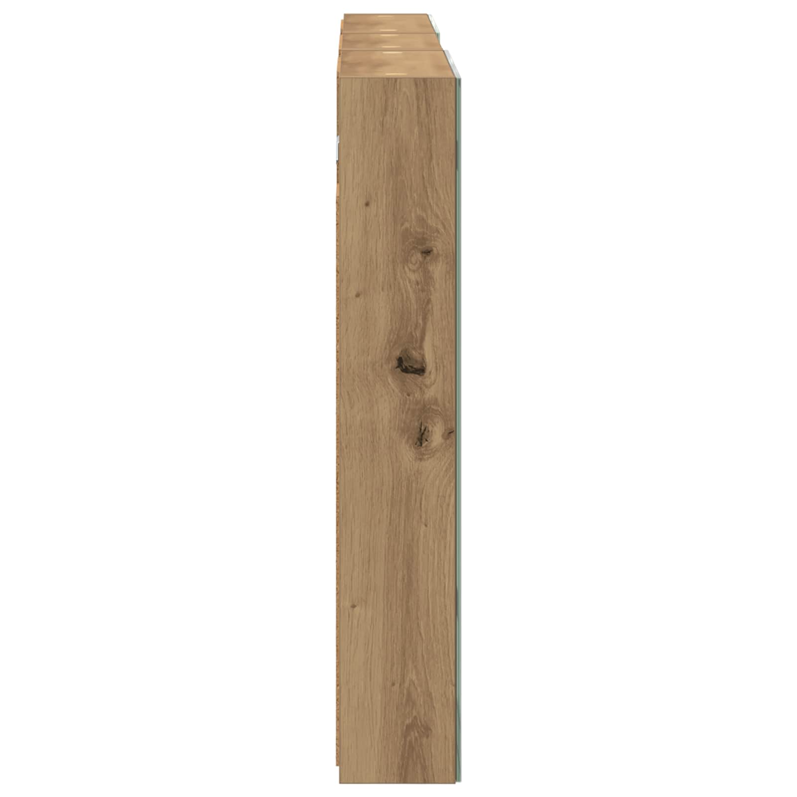 Badezimmerschrank-Set 3 pcs 110 x 10,5 x 60,5 cm Holzwerkstoff