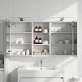 Badezimmerschrank-Set 3 pcs 110 x 10,5 x 60,5 cm Holzwerkstoff