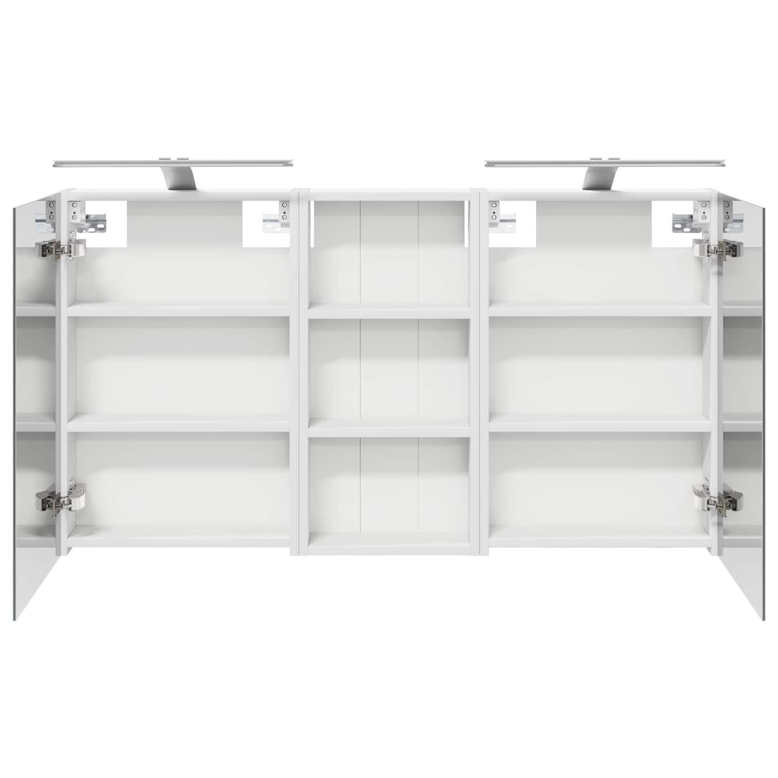 Badezimmerschrank-Set 3 pcs 110 x 10,5 x 60,5 cm Holzwerkstoff