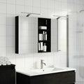 Badezimmerschrank-Set 3 pcs 110 x 10,5 x 60,5 cm Holzwerkstoff
