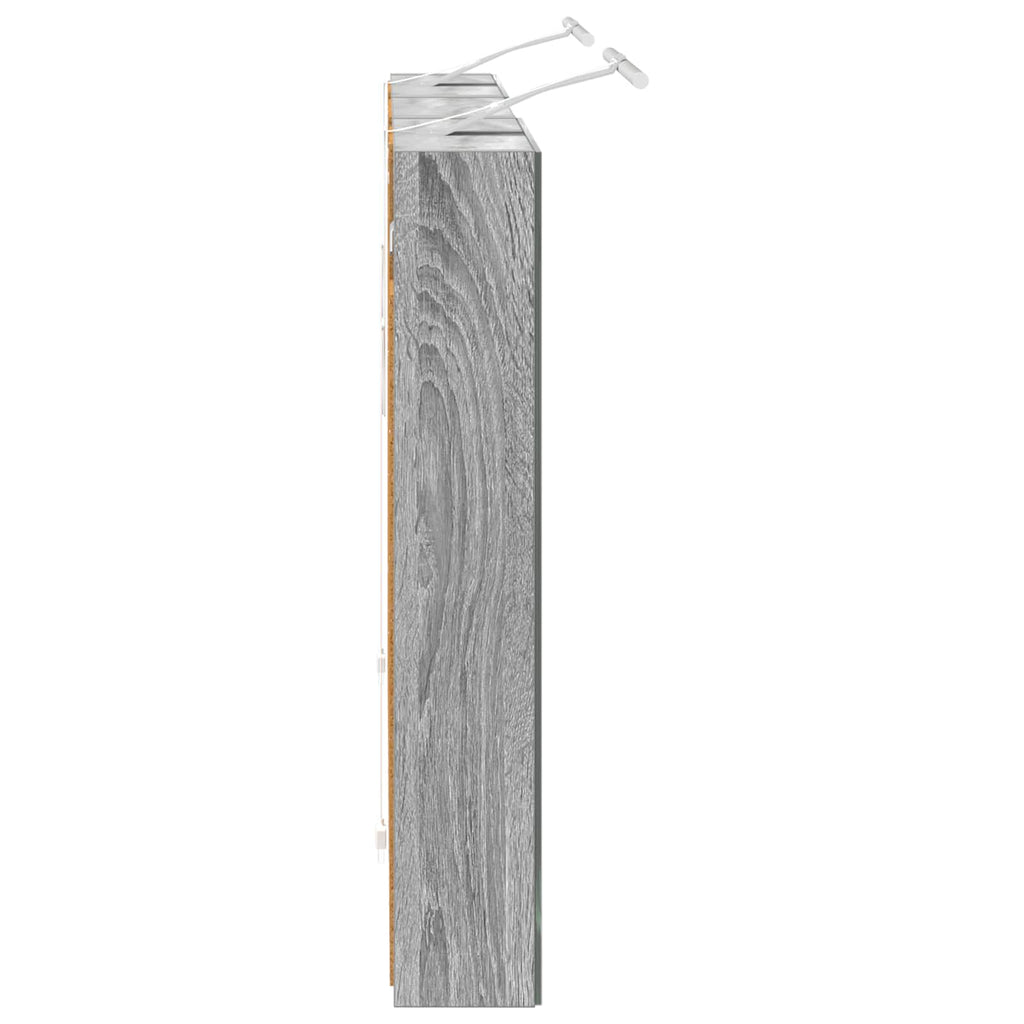 Badezimmerschrank-Set 3 pcs 110 x 10,5 x 60,5 cm Holzwerkstoff