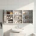 Badezimmerschrank-Set 3 pcs 120 x 10,5 x 60,5 cm Holzwerkstoff