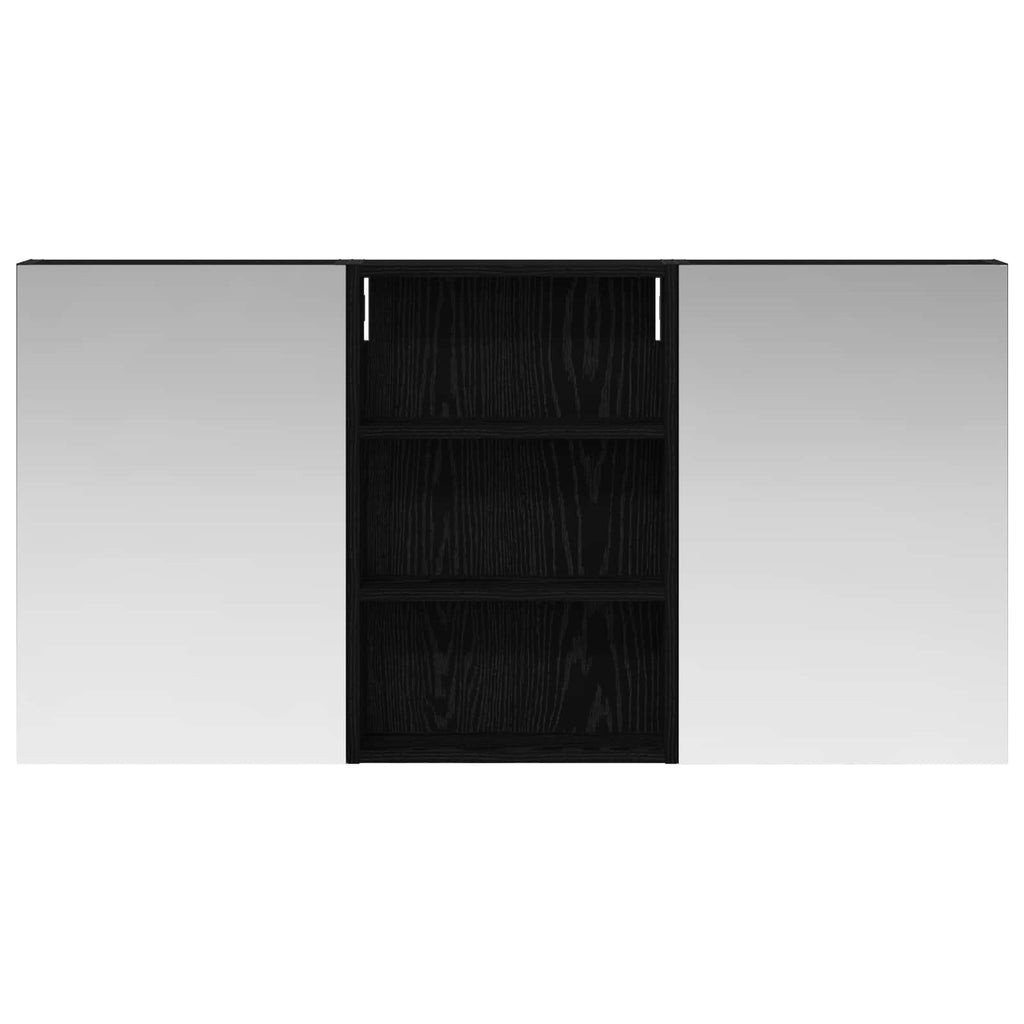 Badezimmerschrank-Set 3 pcs 120 x 10,5 x 60,5 cm Holzwerkstoff
