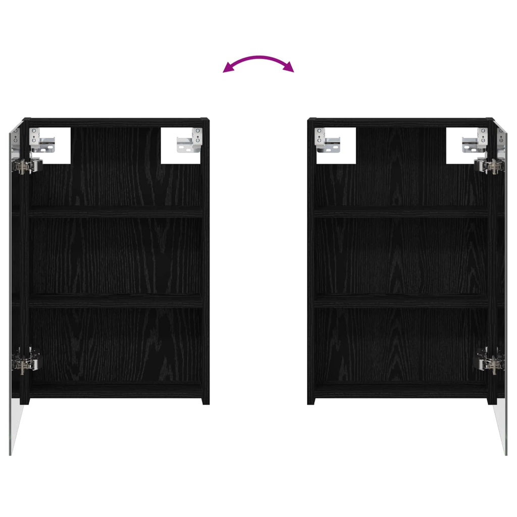 Badezimmerschrank-Set 3 pcs 120 x 10,5 x 60,5 cm Holzwerkstoff