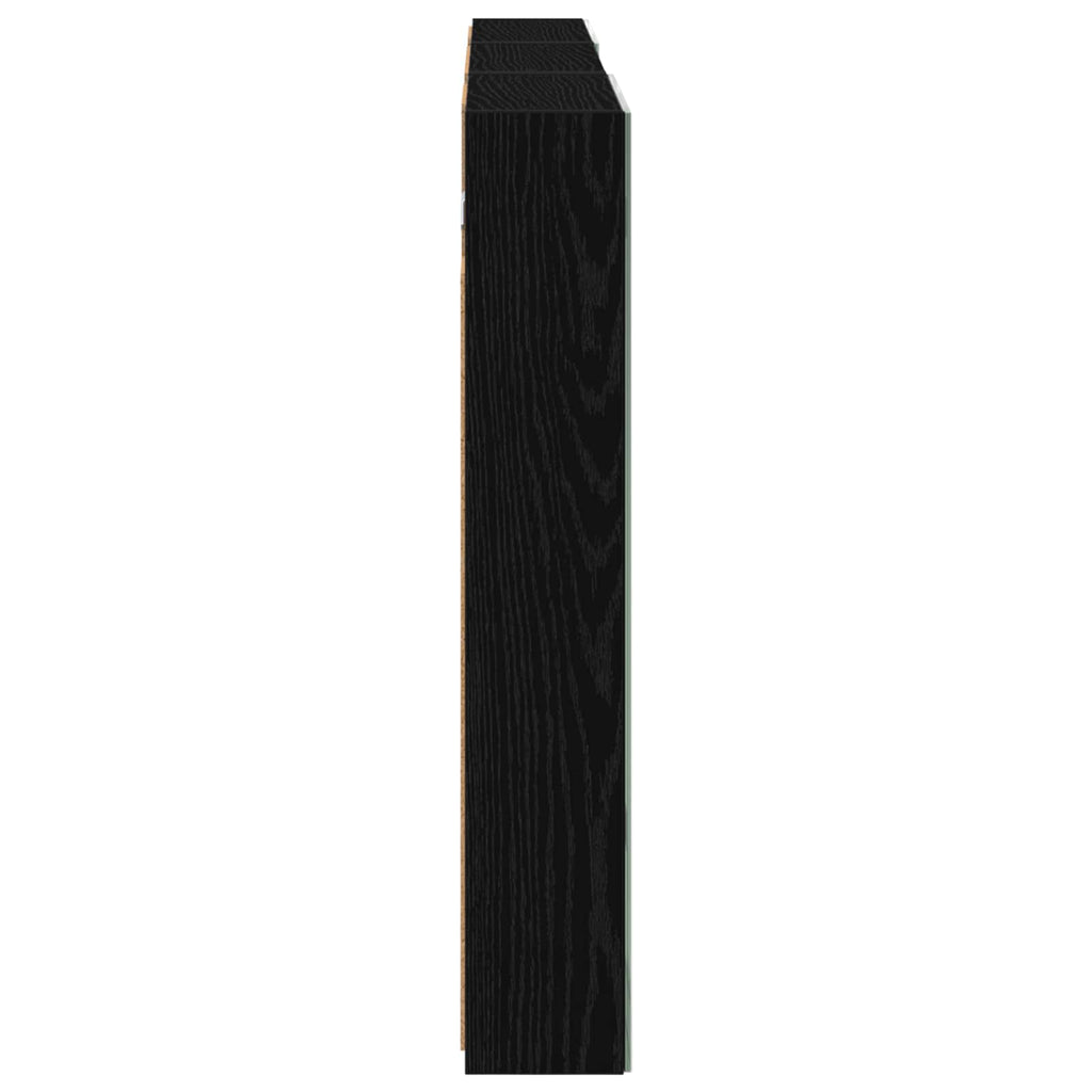 Badezimmerschrank-Set 3 pcs 120 x 10,5 x 60,5 cm Holzwerkstoff