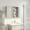 Badezimmerschrank-Set 3 pcs 120 x 10,5 x 60,5 cm Holzwerkstoff