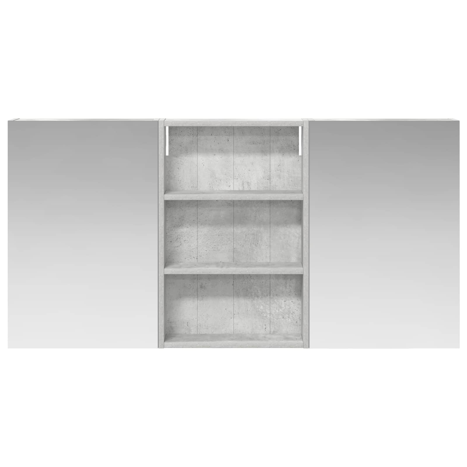 Badezimmerschrank-Set 3 pcs 120 x 10,5 x 60,5 cm Holzwerkstoff