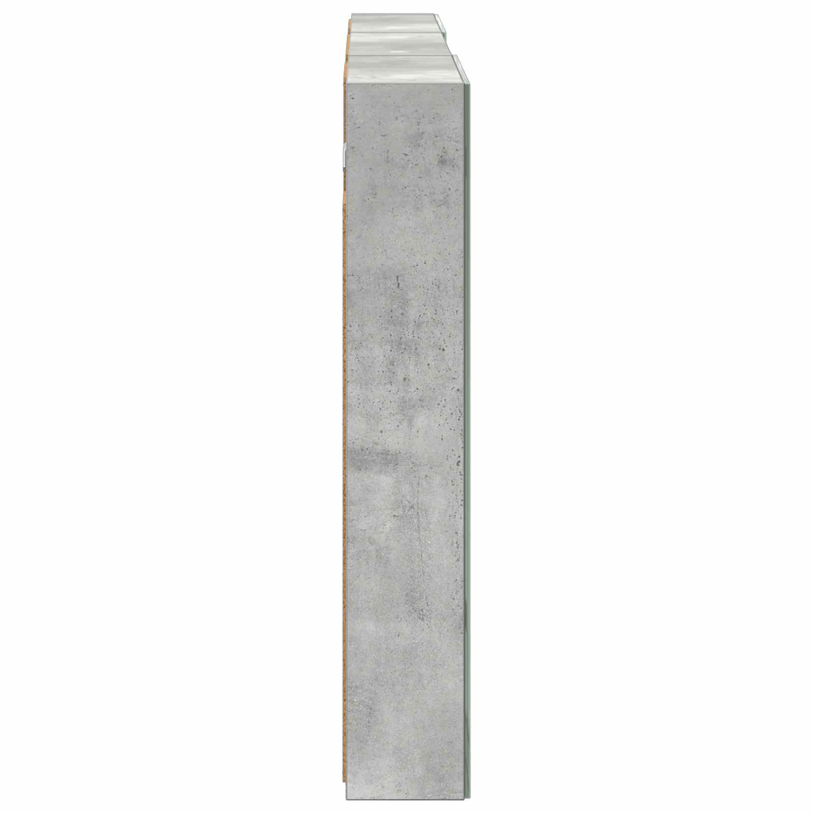 Badezimmerschrank-Set 3 pcs 120 x 10,5 x 60,5 cm Holzwerkstoff