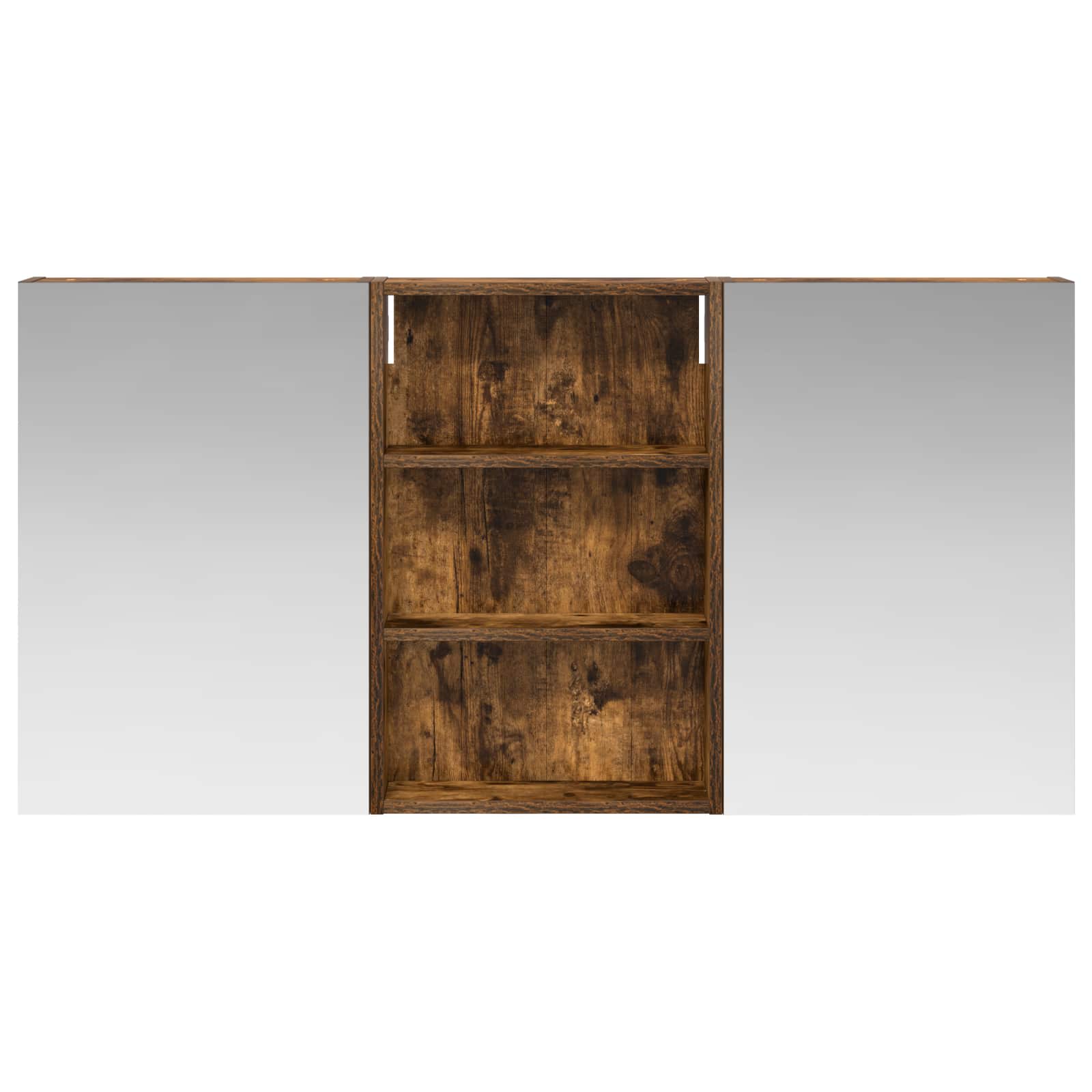 Badezimmerschrank-Set 3 pcs 120 x 10,5 x 60,5 cm Holzwerkstoff