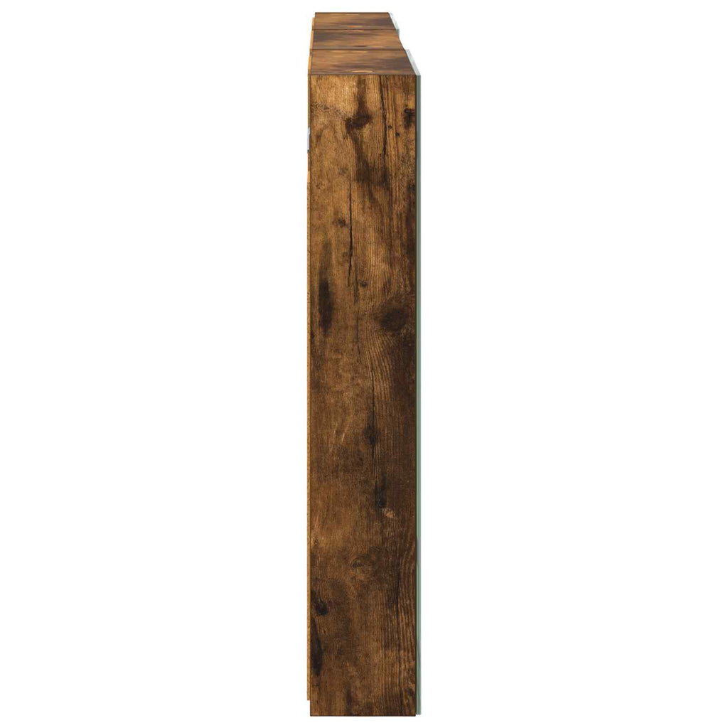 Badezimmerschrank-Set 3 pcs 120 x 10,5 x 60,5 cm Holzwerkstoff
